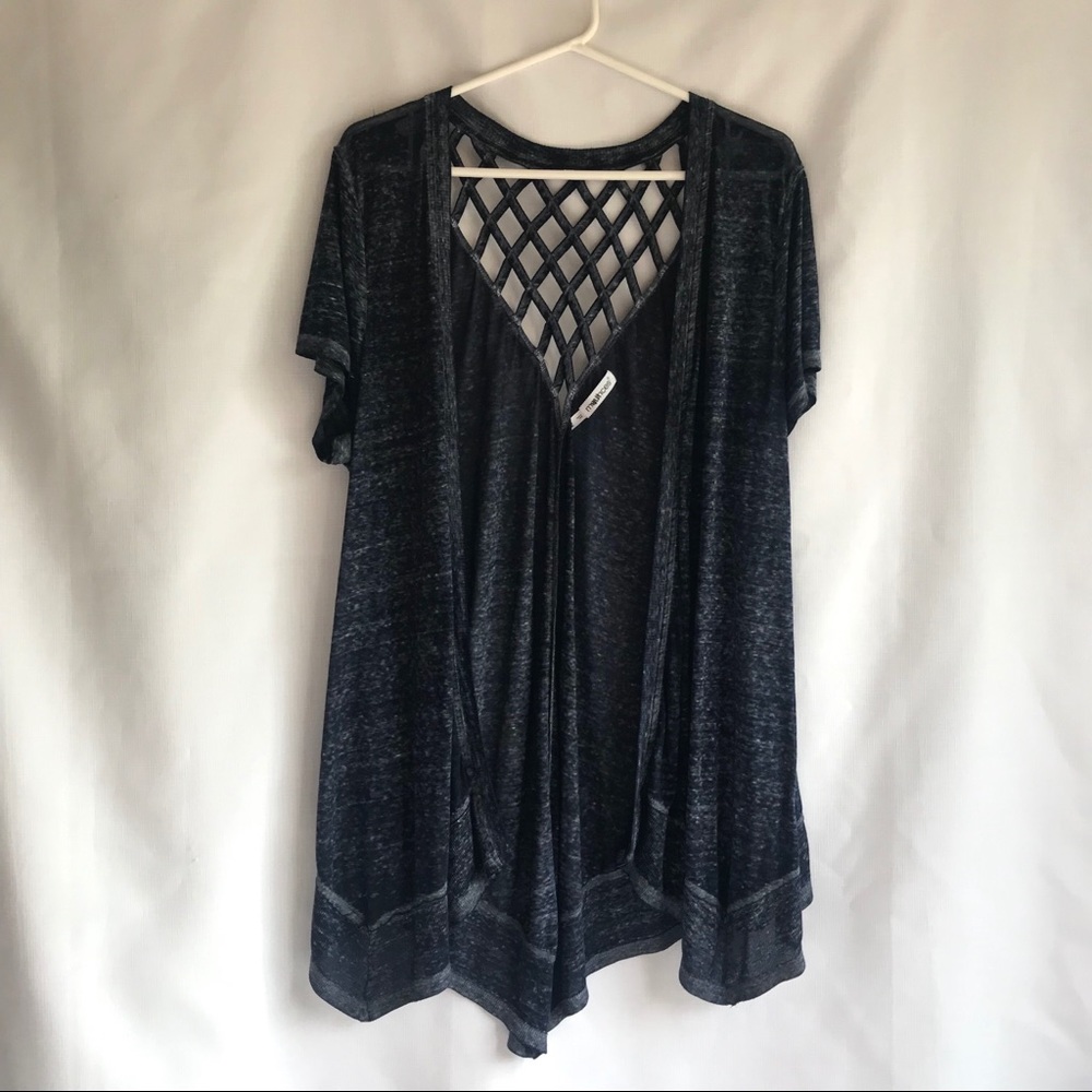 Maurices navy blue shawl